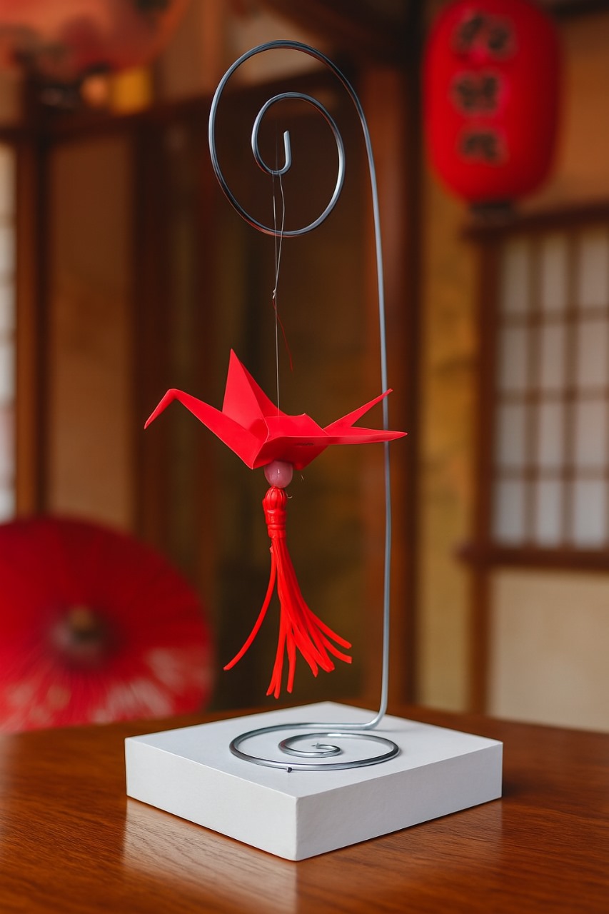 Tsuru de Mesa - Vermelho