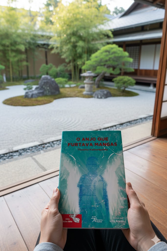 livro o anjo que furtava mangas
